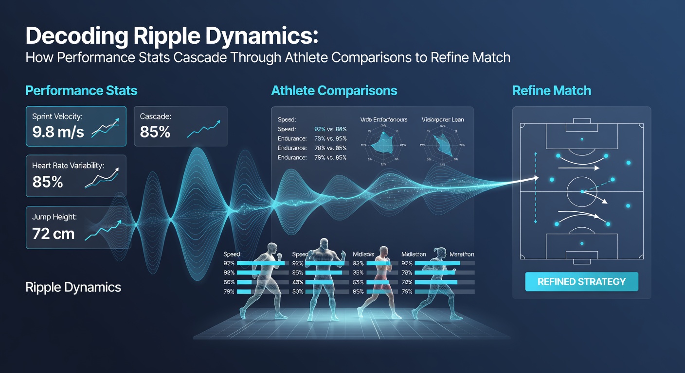 Analytical dashboard displaying cascading badminton performance metrics and athlete comparison charts