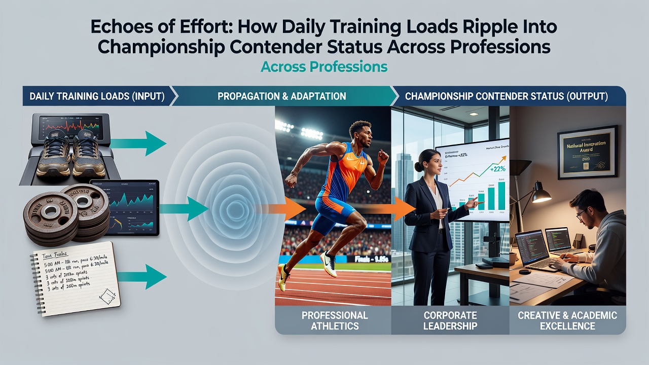 Data visualization charts illustrating how cumulative training loads influence team standings and playoff positioning in ice hockey